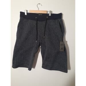 Ed Hardy Men's Sweat Shorts Gray& Black Size XXL New With Tags